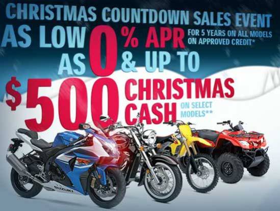Suzuki Christmas Countdown Sales Event